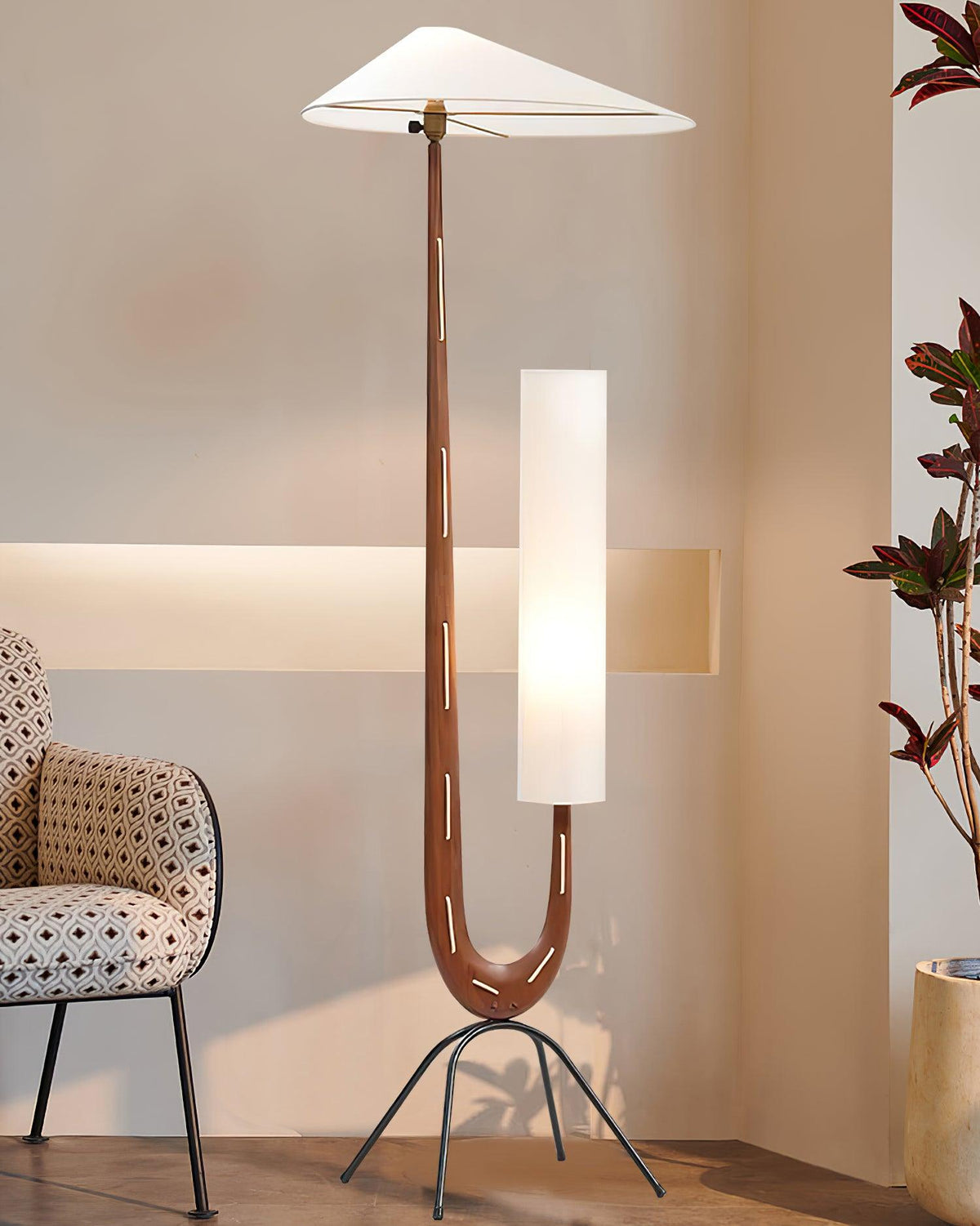 Novael lampadar din Pânză Scandinavian