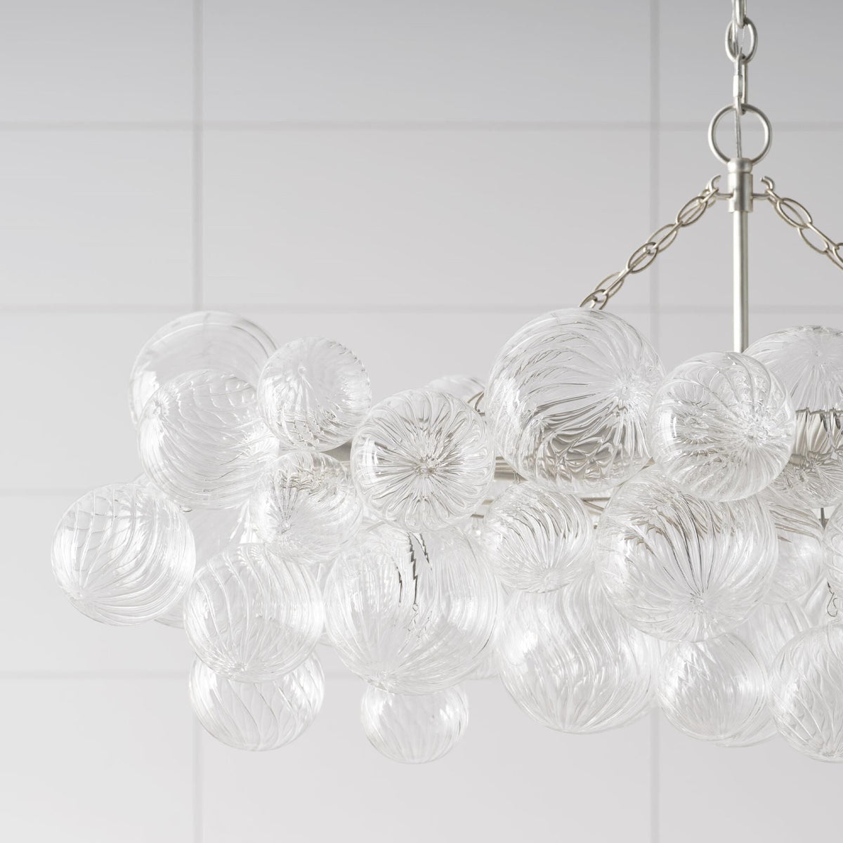 Ben candelabru Bile de sticlă Bubble modern