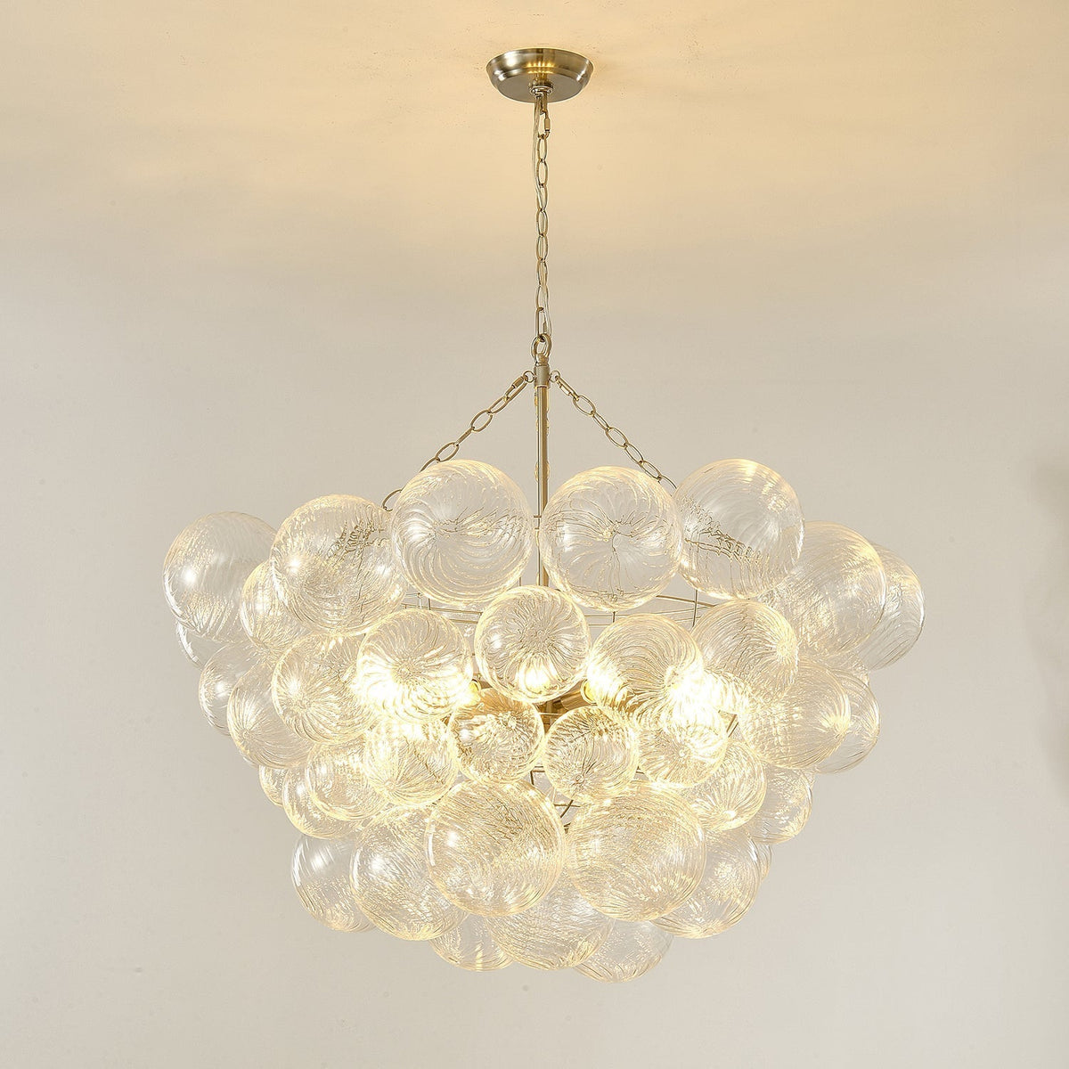 Ben candelabru Bile de sticlă Bubble modern
