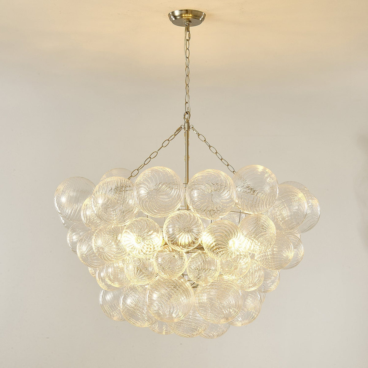 Ben candelabru Bile de sticlă Bubble modern