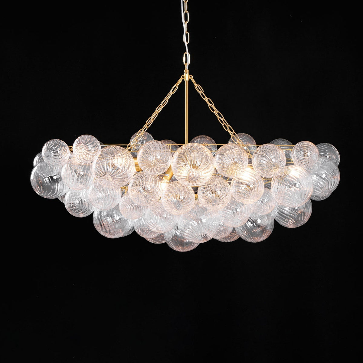 Ben candelabru Bile de sticlă Bubble modern