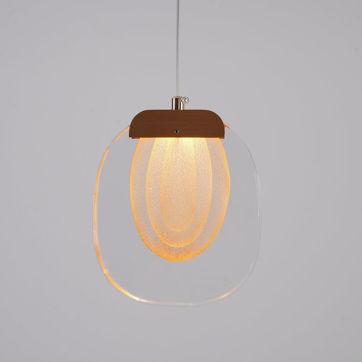 Avesia lampă suspendată minimalistă din sticlă pentru Scări