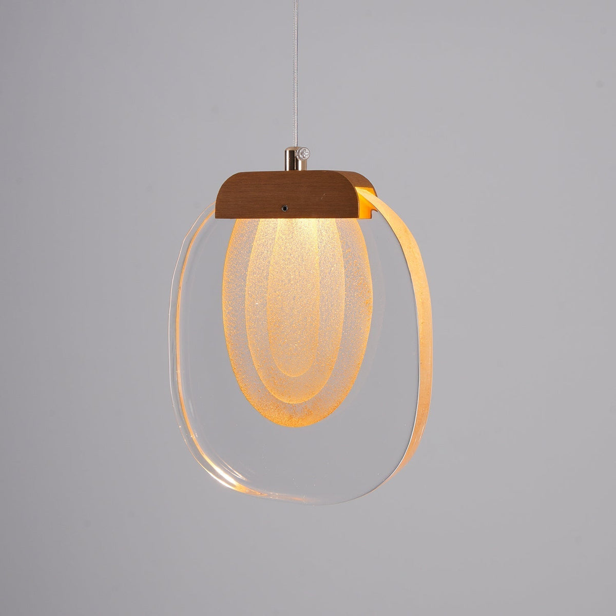 Avesia lampă suspendată minimalistă din sticlă pentru Scări