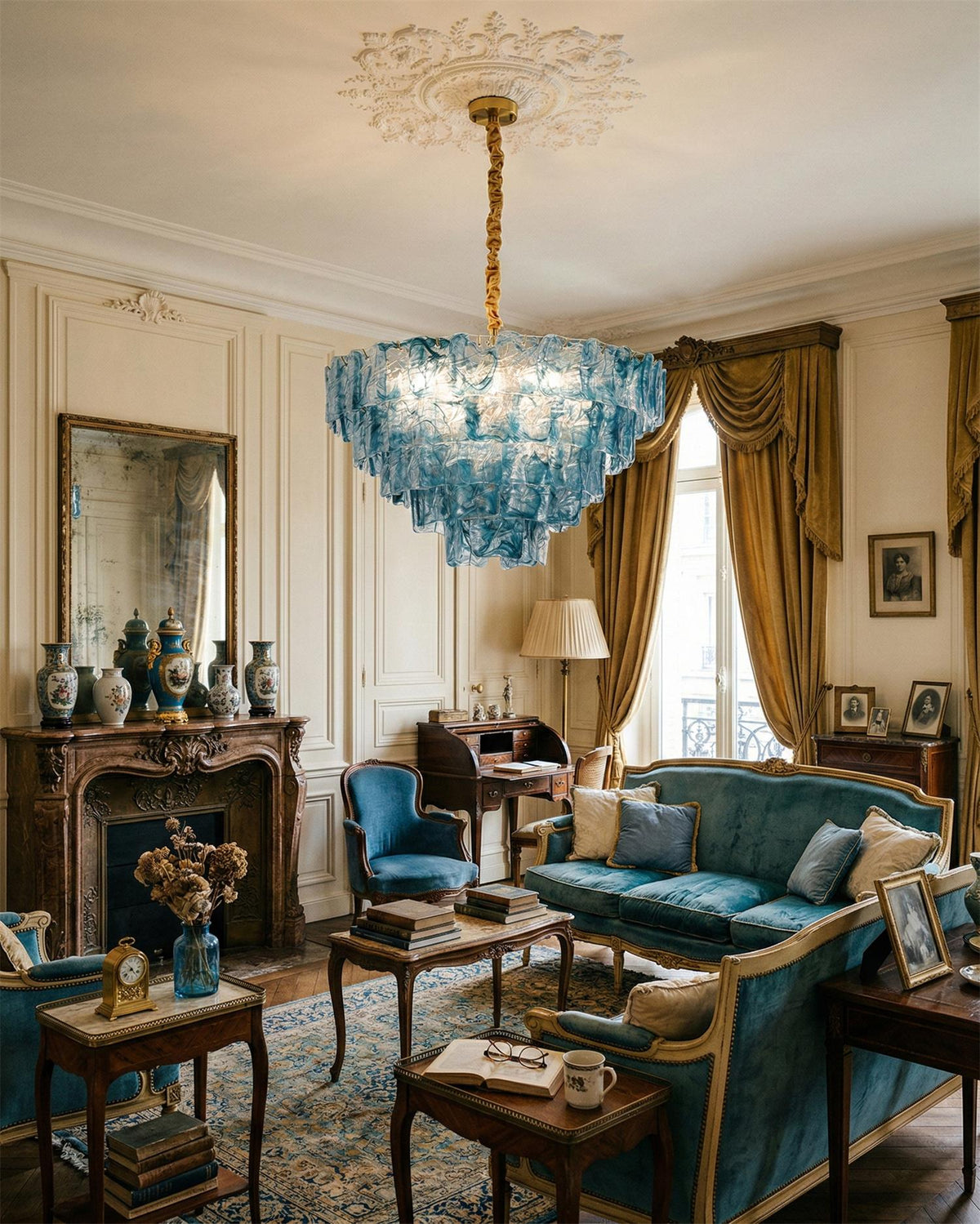 Reninine candelabru etajat