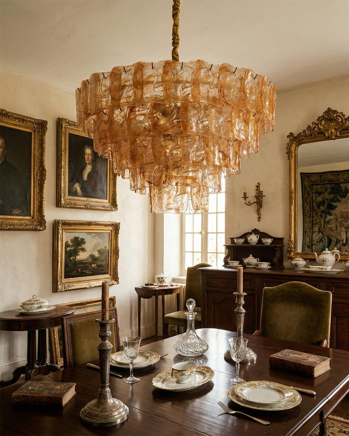Reninine candelabru etajat