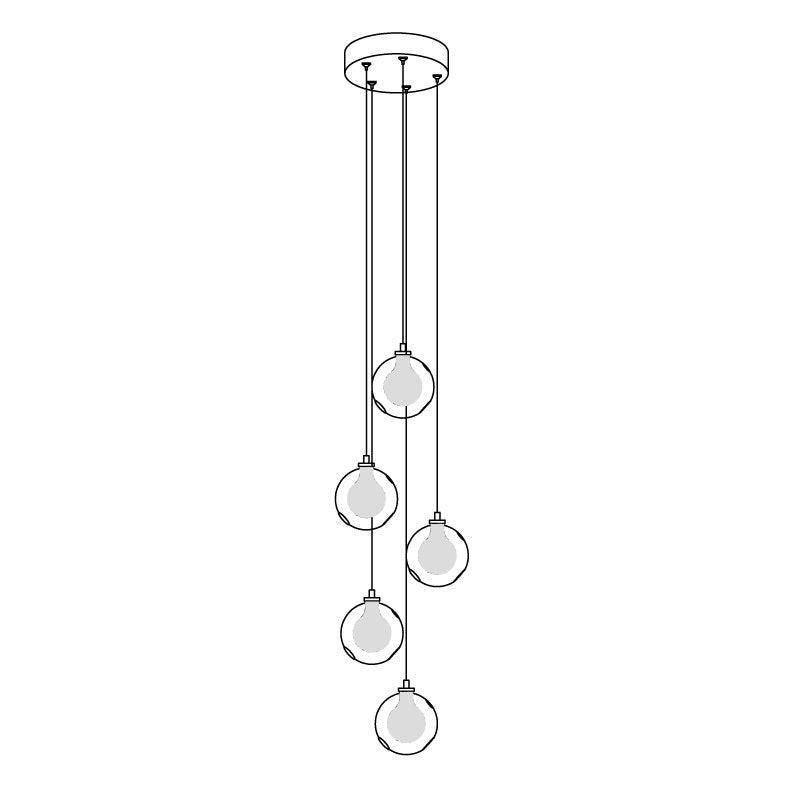 Galaxy candelabru