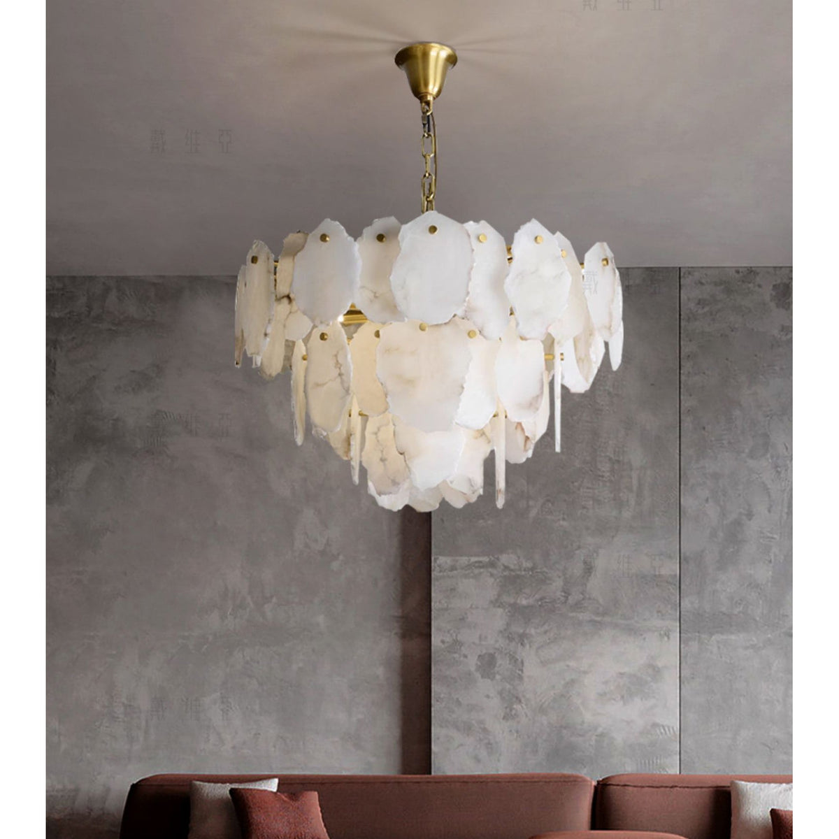 Nivorian candelabru din alabastru