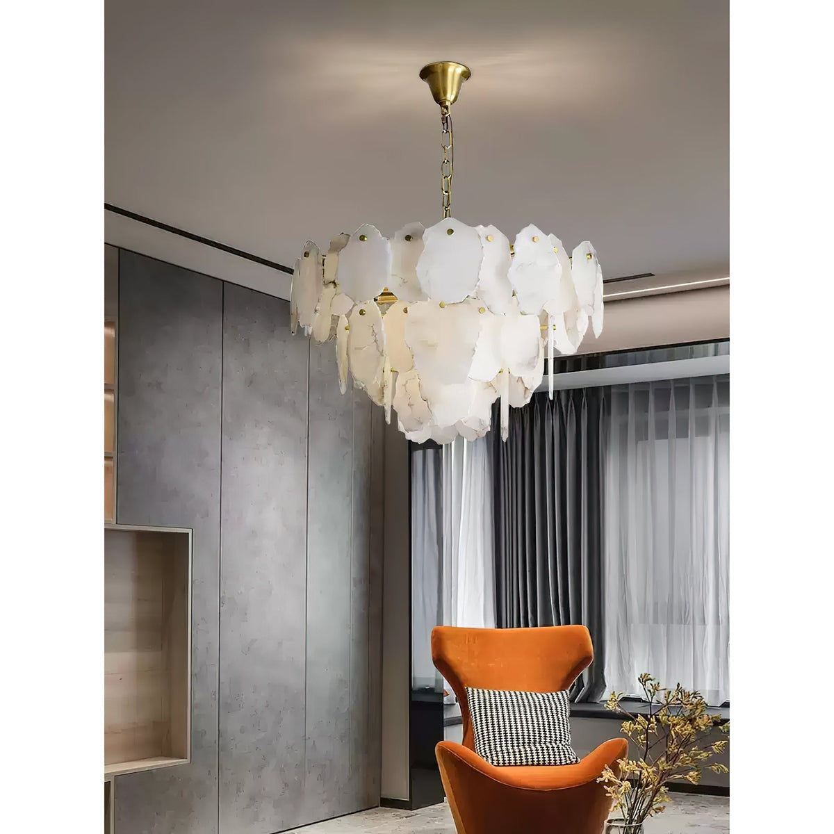Nivorian candelabru din alabastru