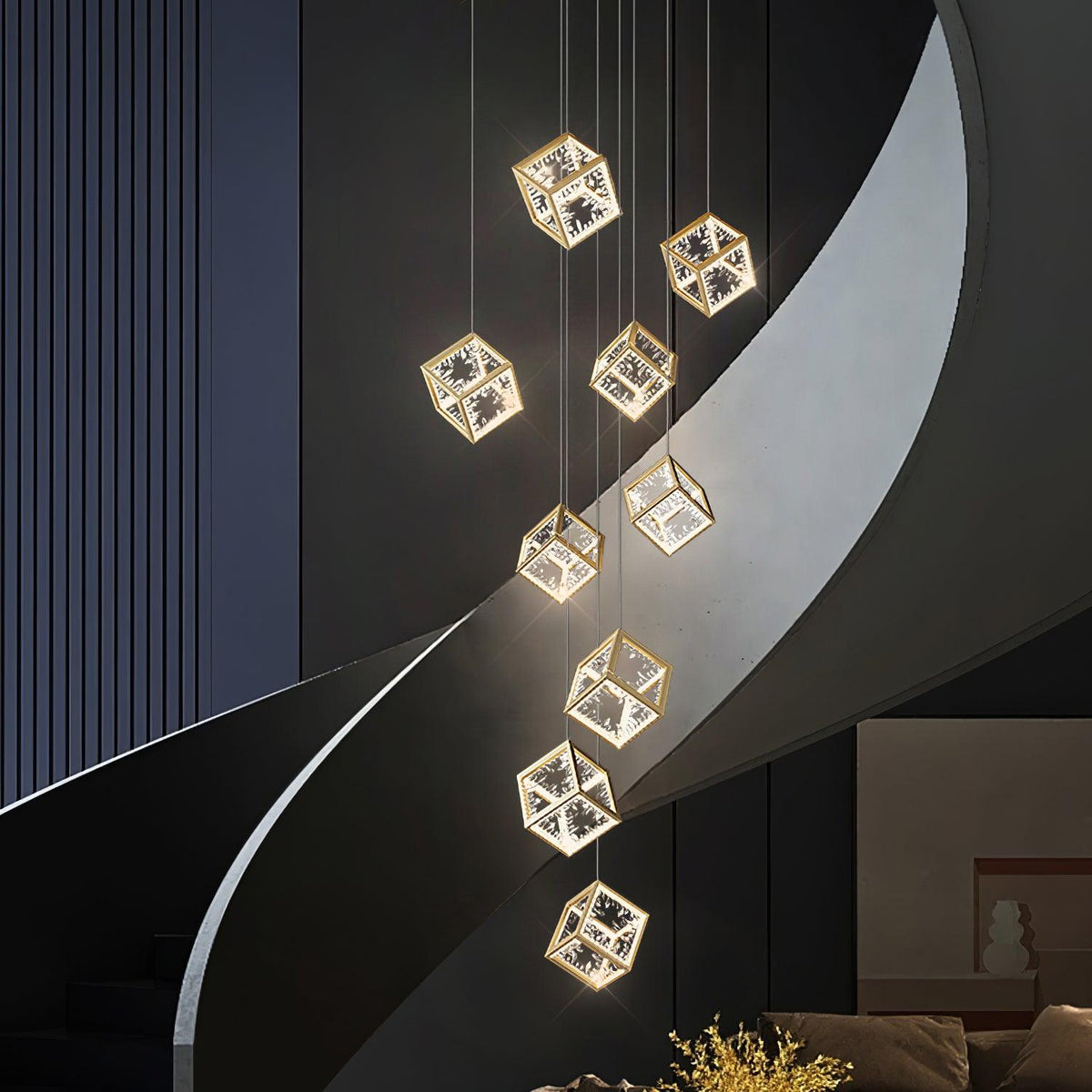 Lattice candelabru