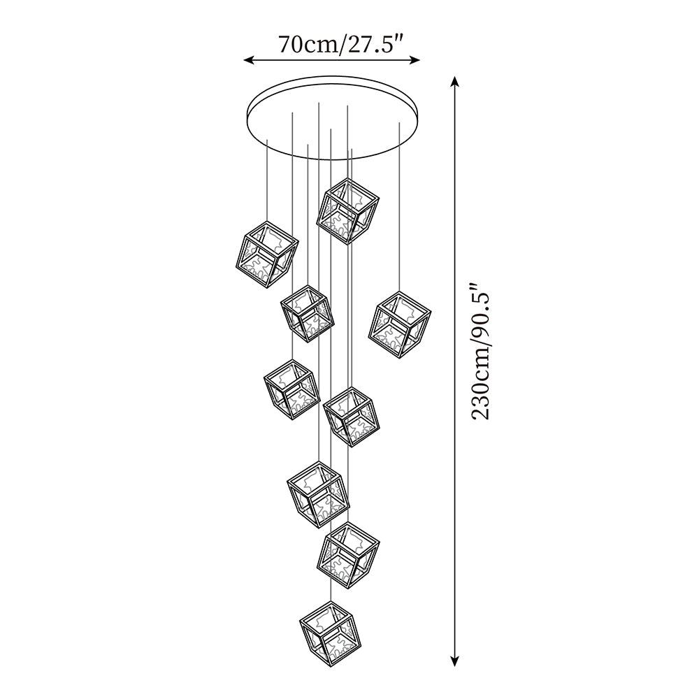 Lattice candelabru