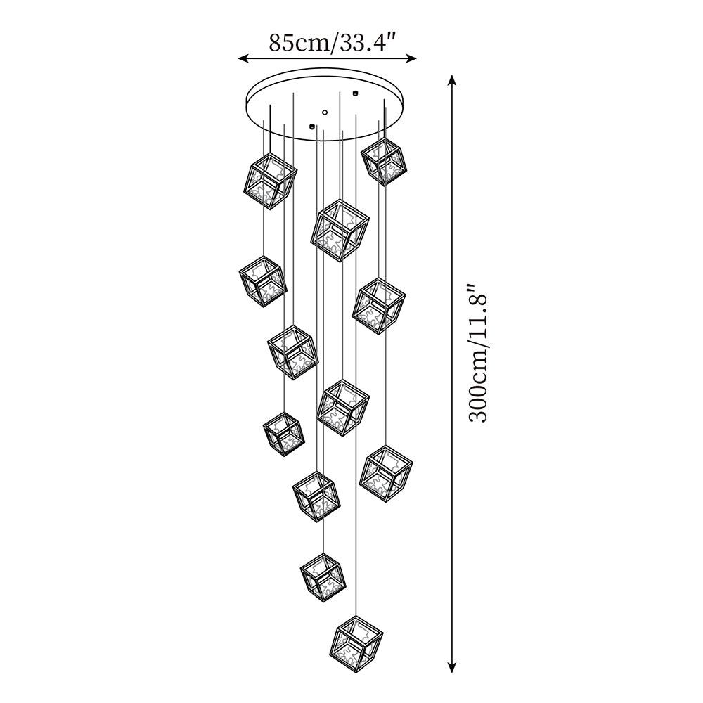 Lattice candelabru