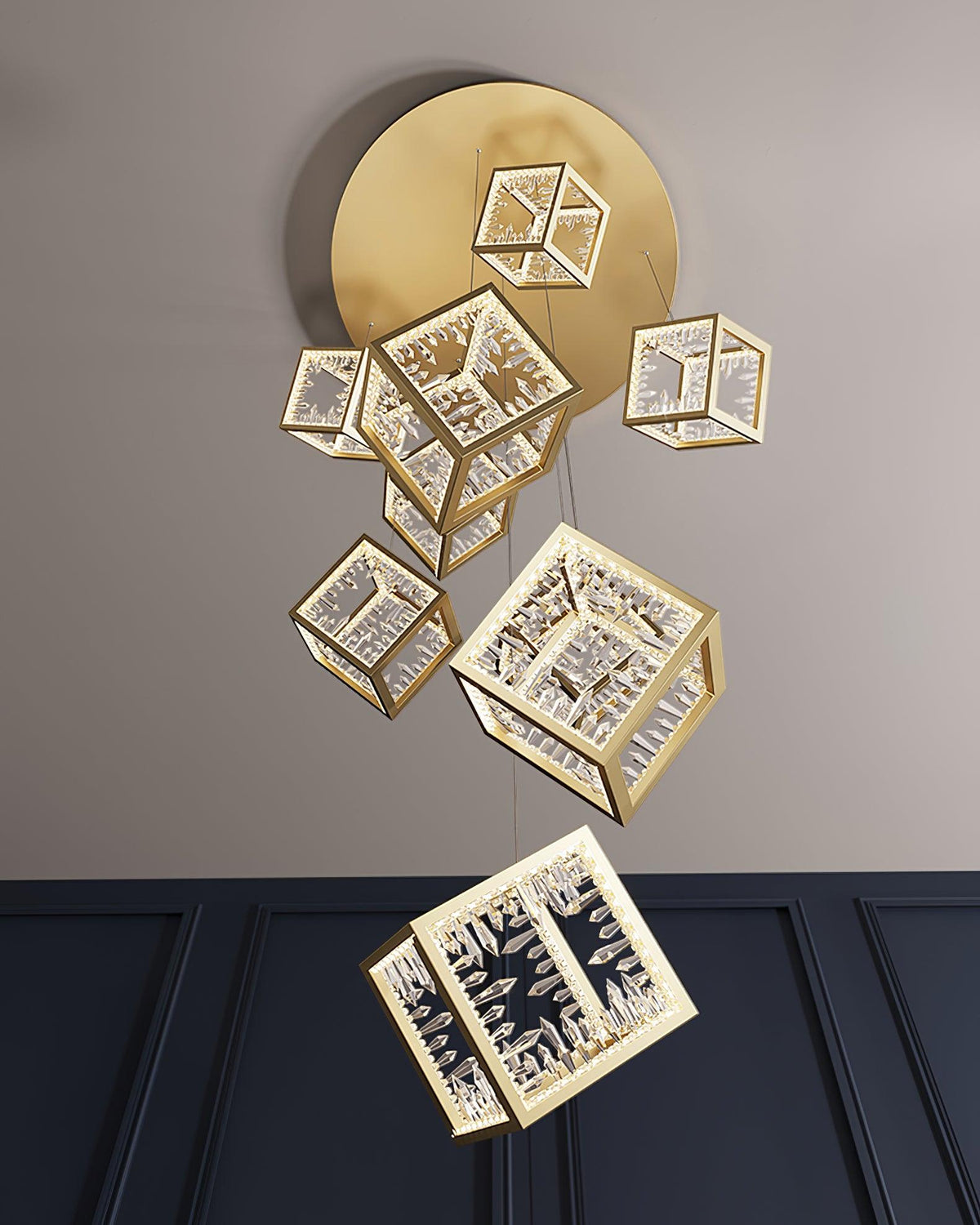 Lattice candelabru