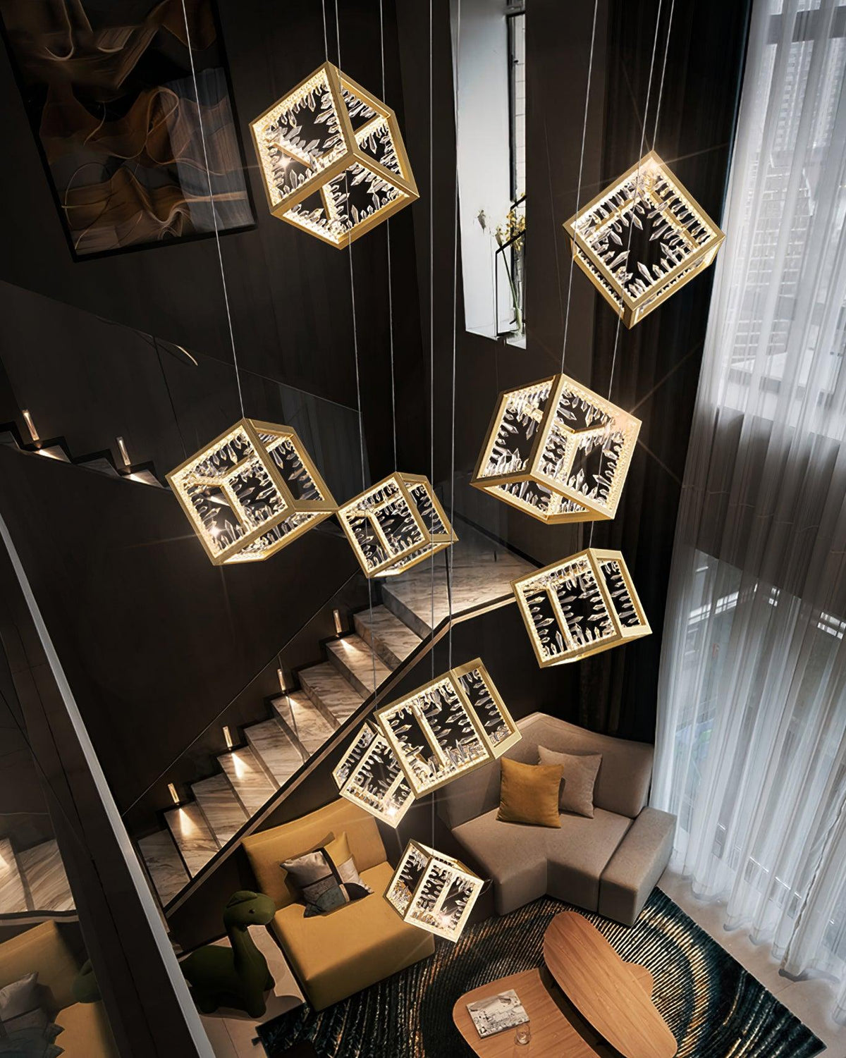 Lattice candelabru
