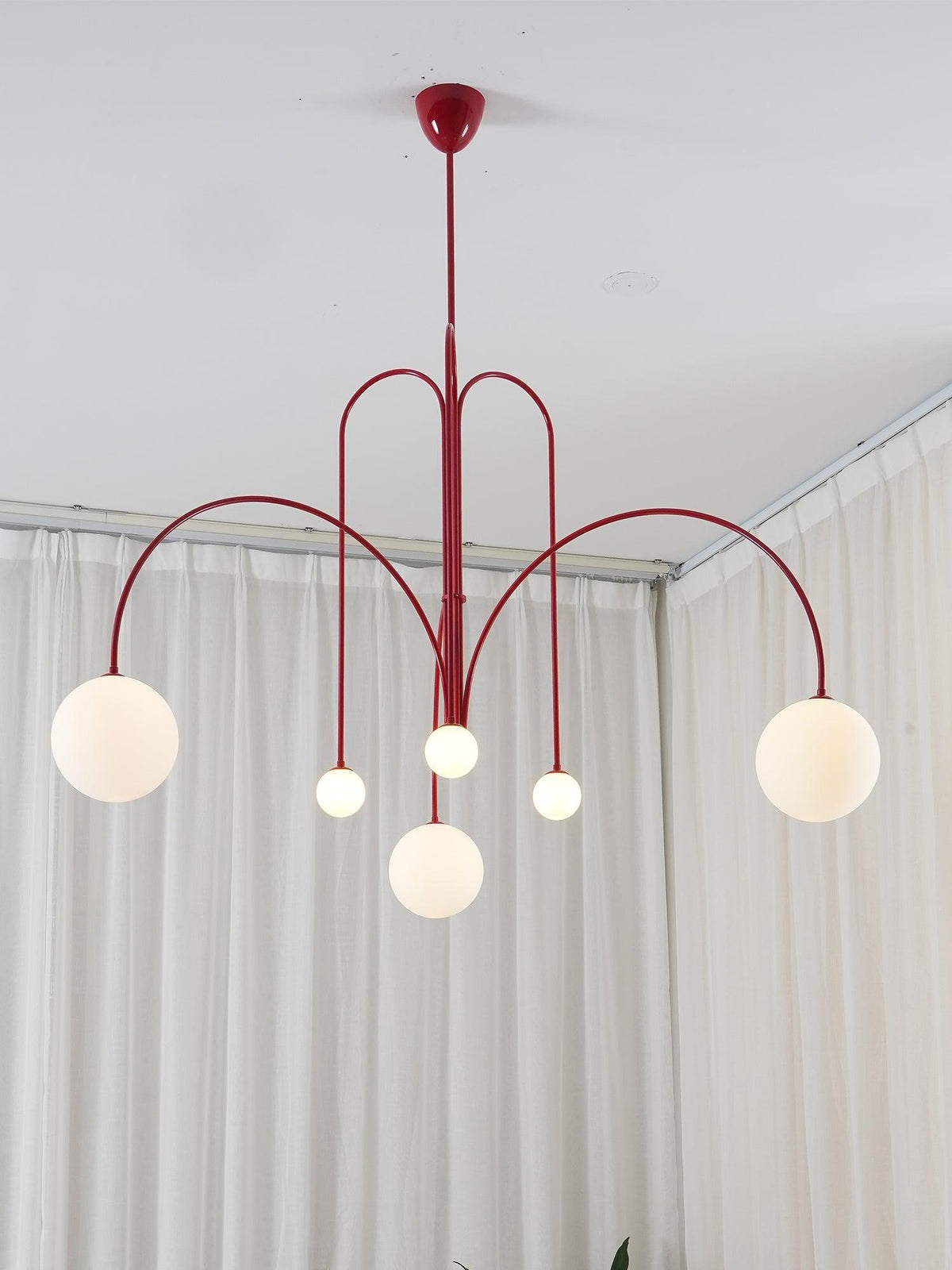 Rivorora candelabru, modern, cu glob