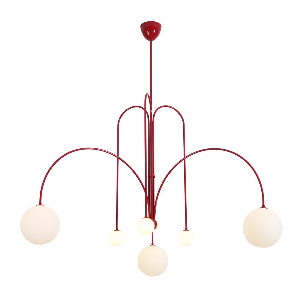 Rivorora candelabru, modern, cu glob