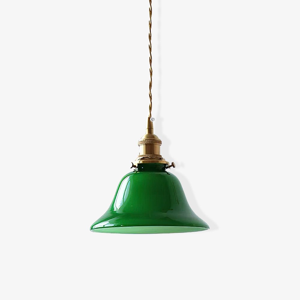 Jovanth lampă suspendată retro din alamă