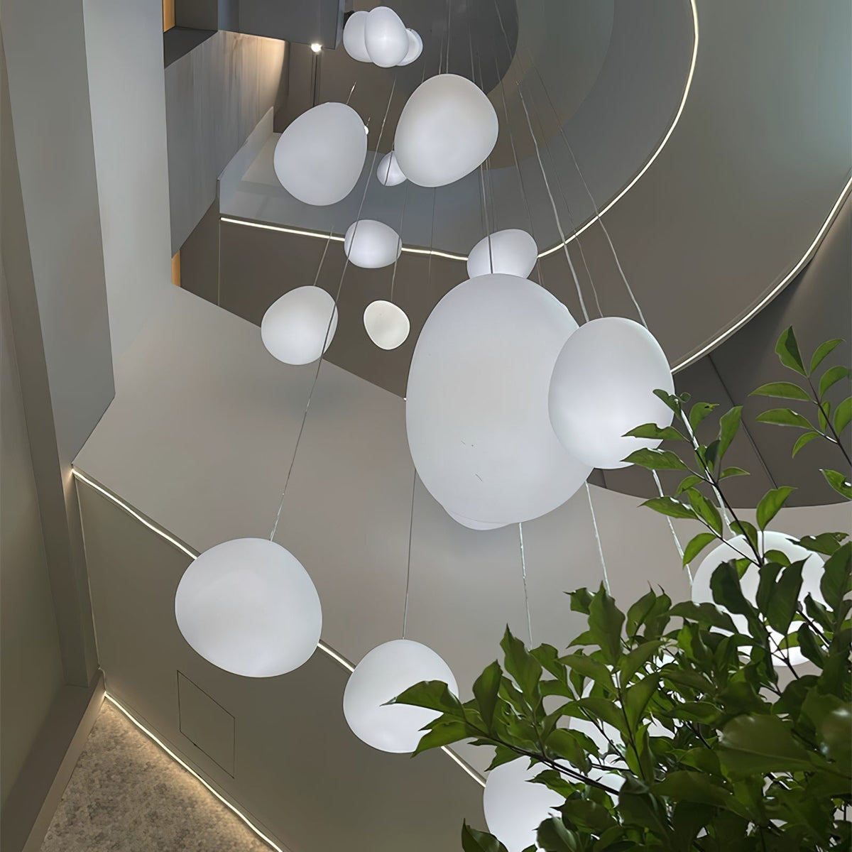 Riveaine lampă suspendată Scandinavian