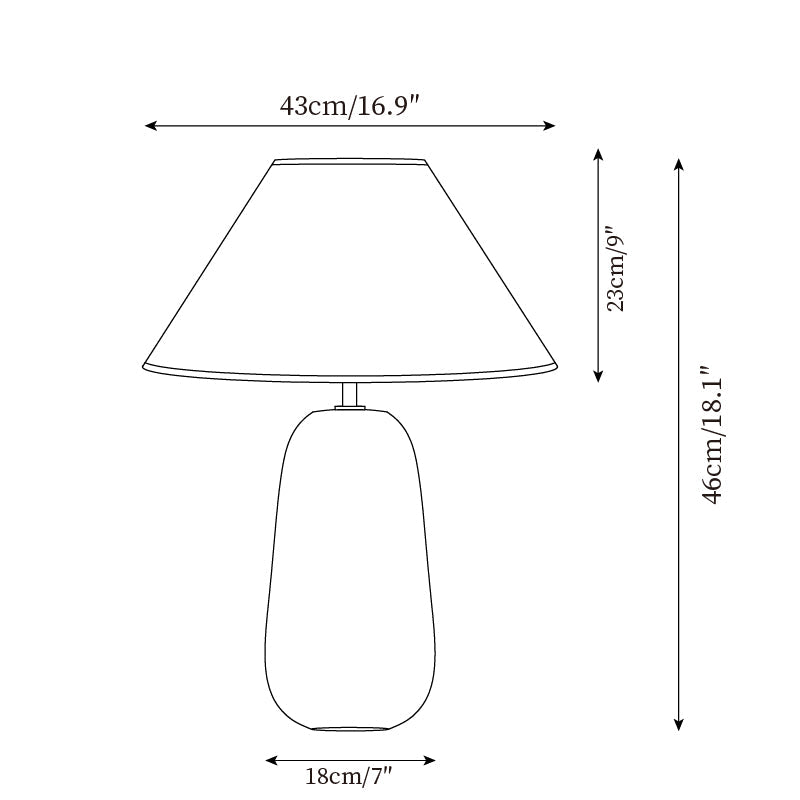 Mosa lampă de masă