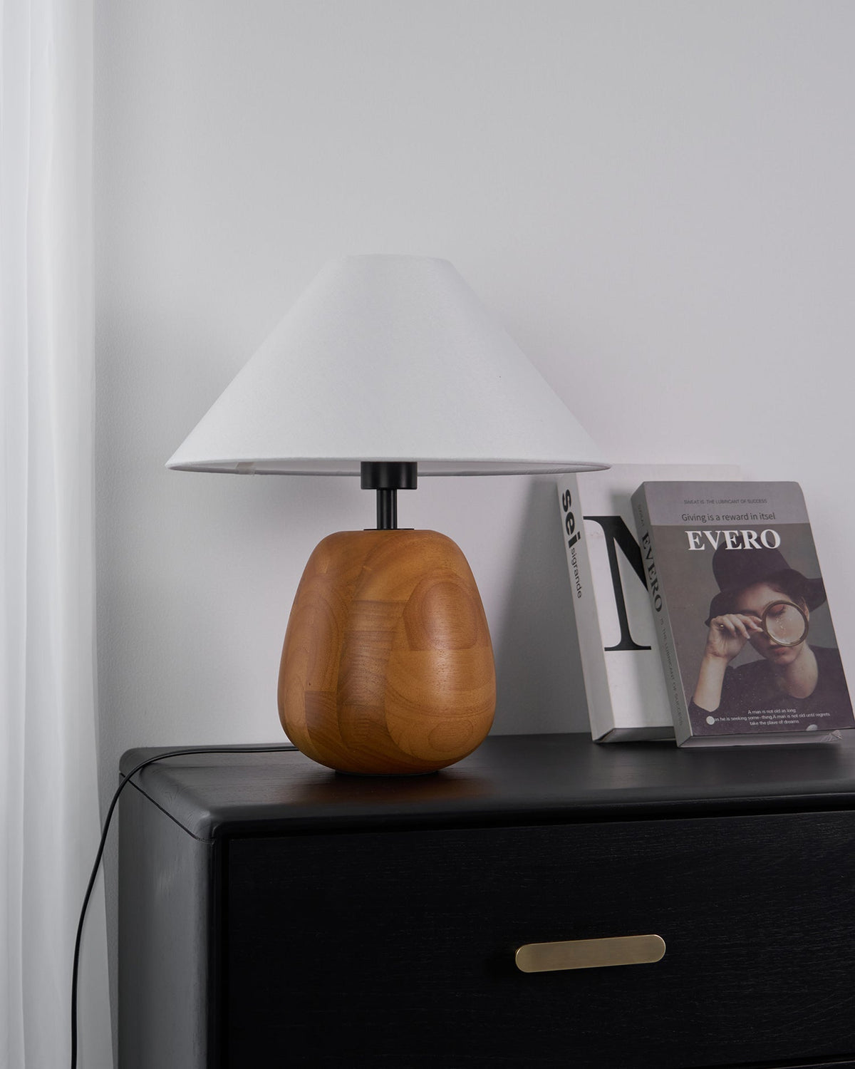 Lindenier lampă de masă din lemn