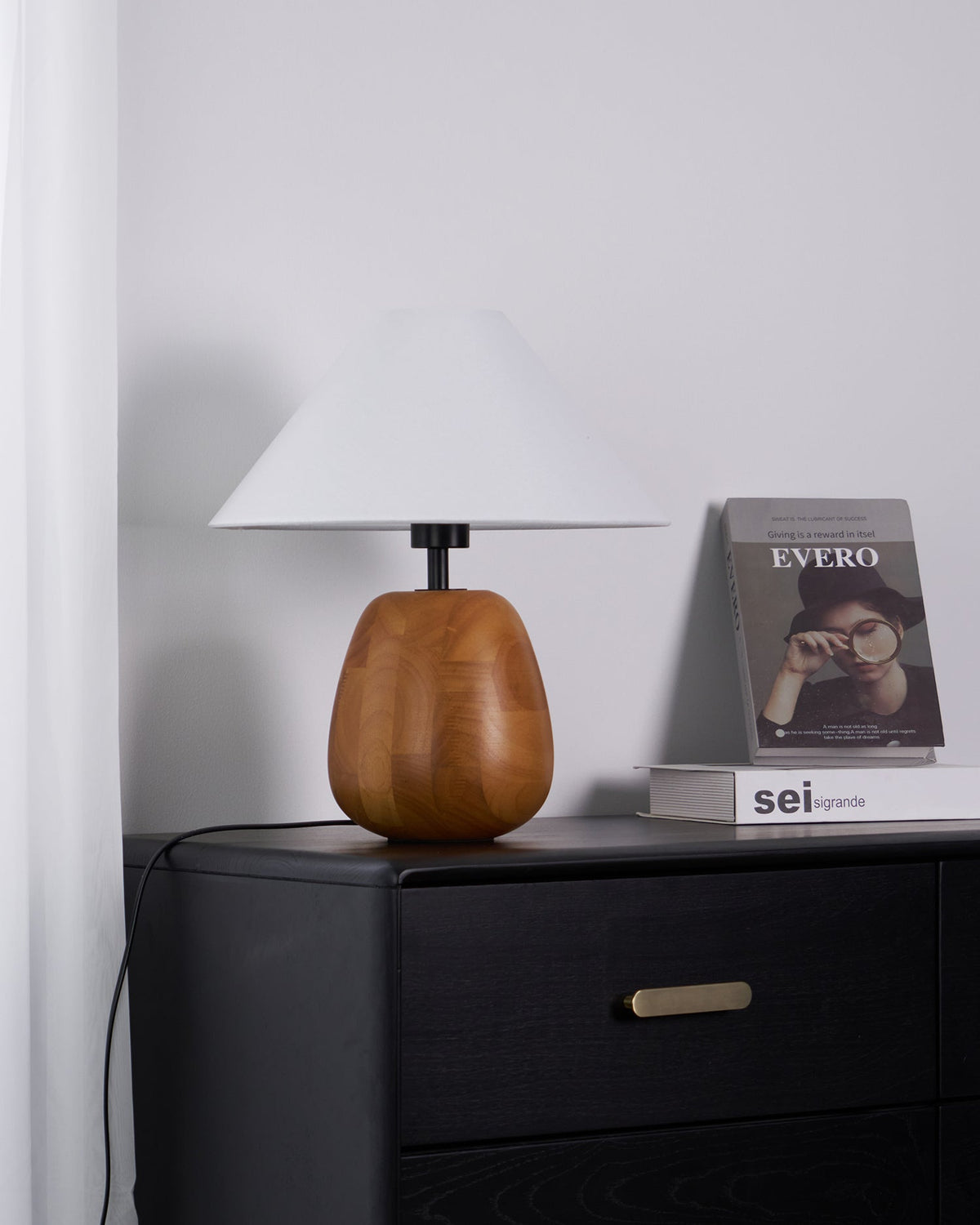 Lindenier lampă de masă din lemn