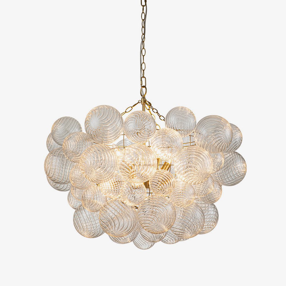 Ben candelabru Bile de sticlă Bubble modern