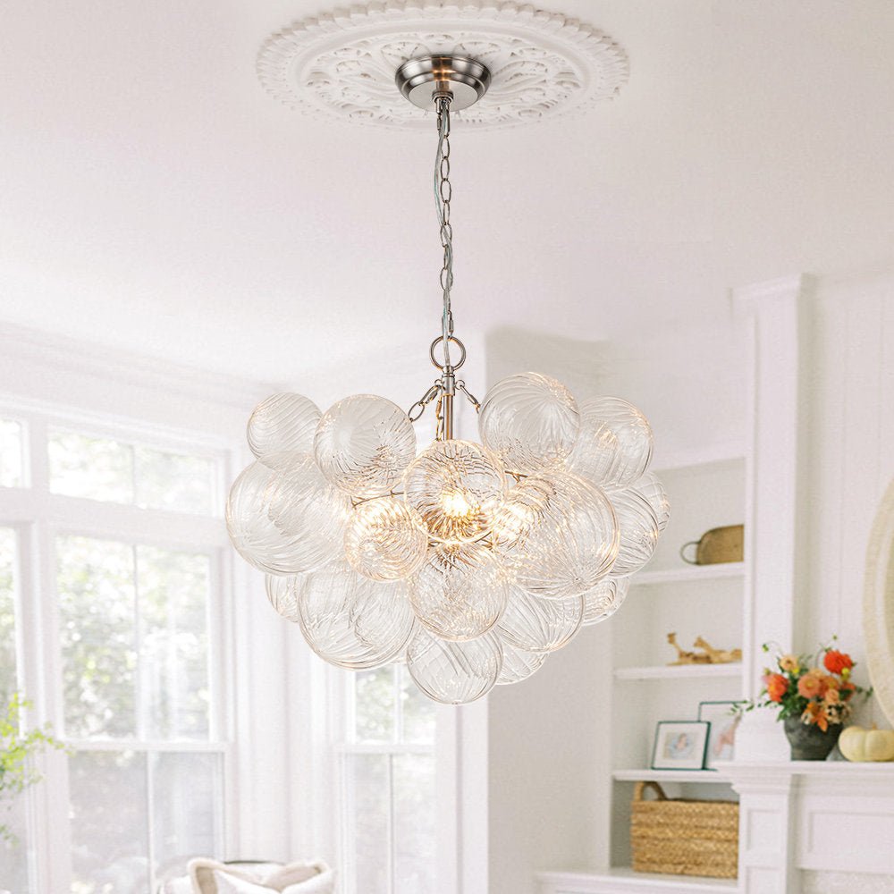 Ben candelabru Bile de sticlă Bubble modern