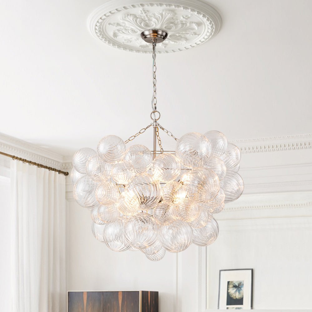 Ben candelabru Bile de sticlă Bubble modern