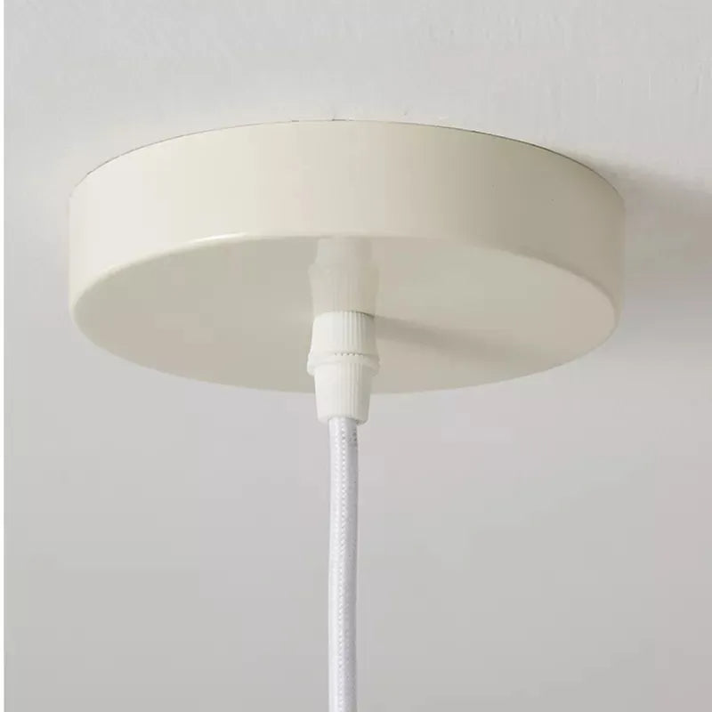 Arisha lampă suspendată crem și albă, modernă, minimalistă, pentru dormitor