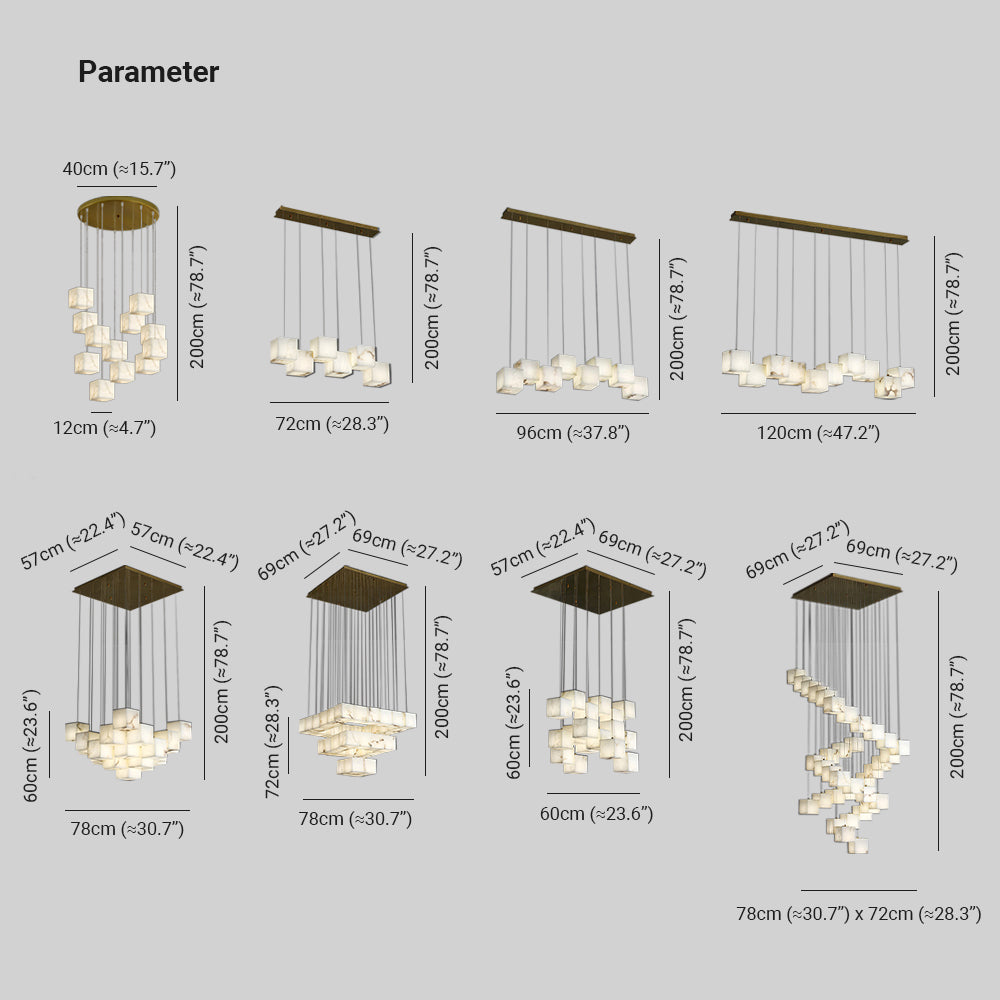 Avi lampă suspendată LED modernă cu Abajur din alabastru, Geometrică Reglabilă, pentru Bucătărie, alb, 8 Stiluri