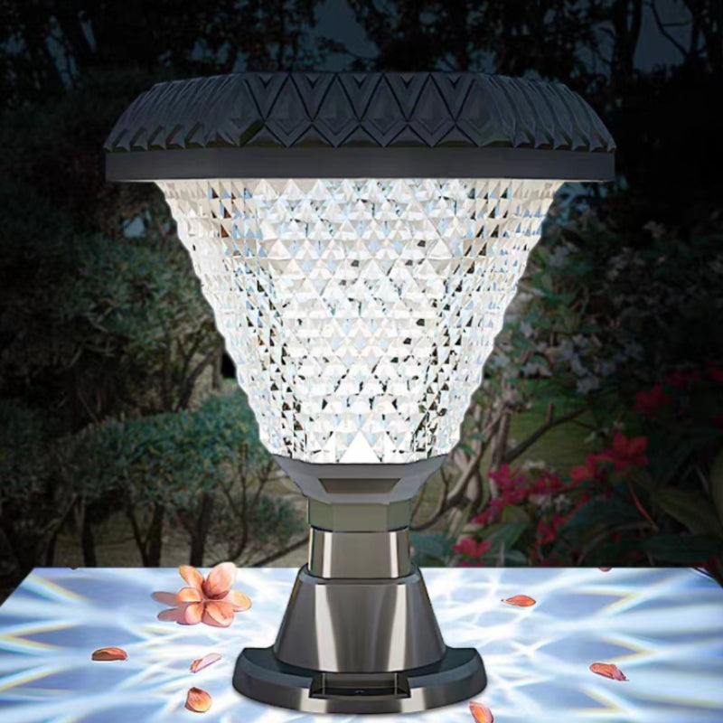 Ray modern Geometry Outdoor lampadar, negru