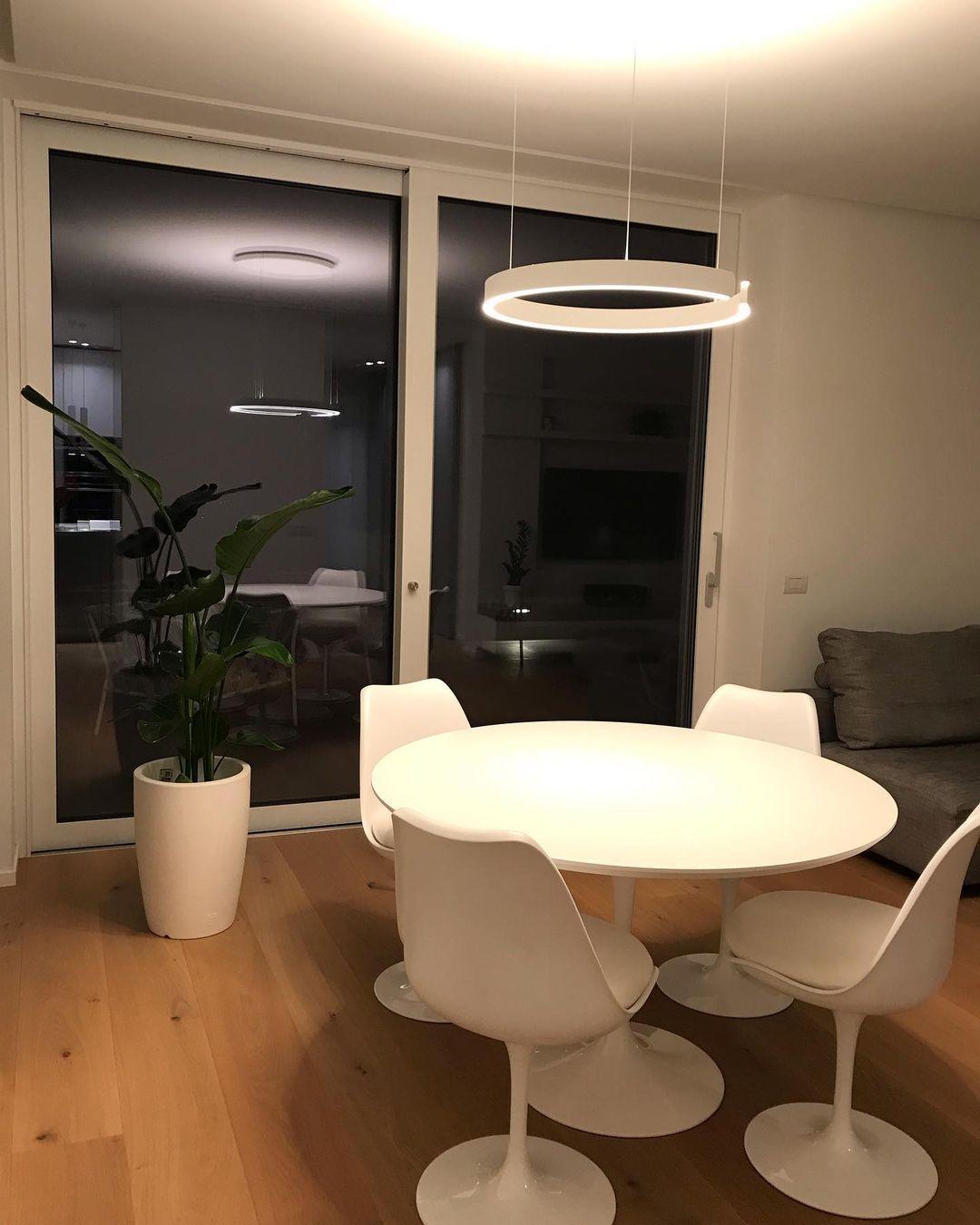 Ringe lampă suspendată