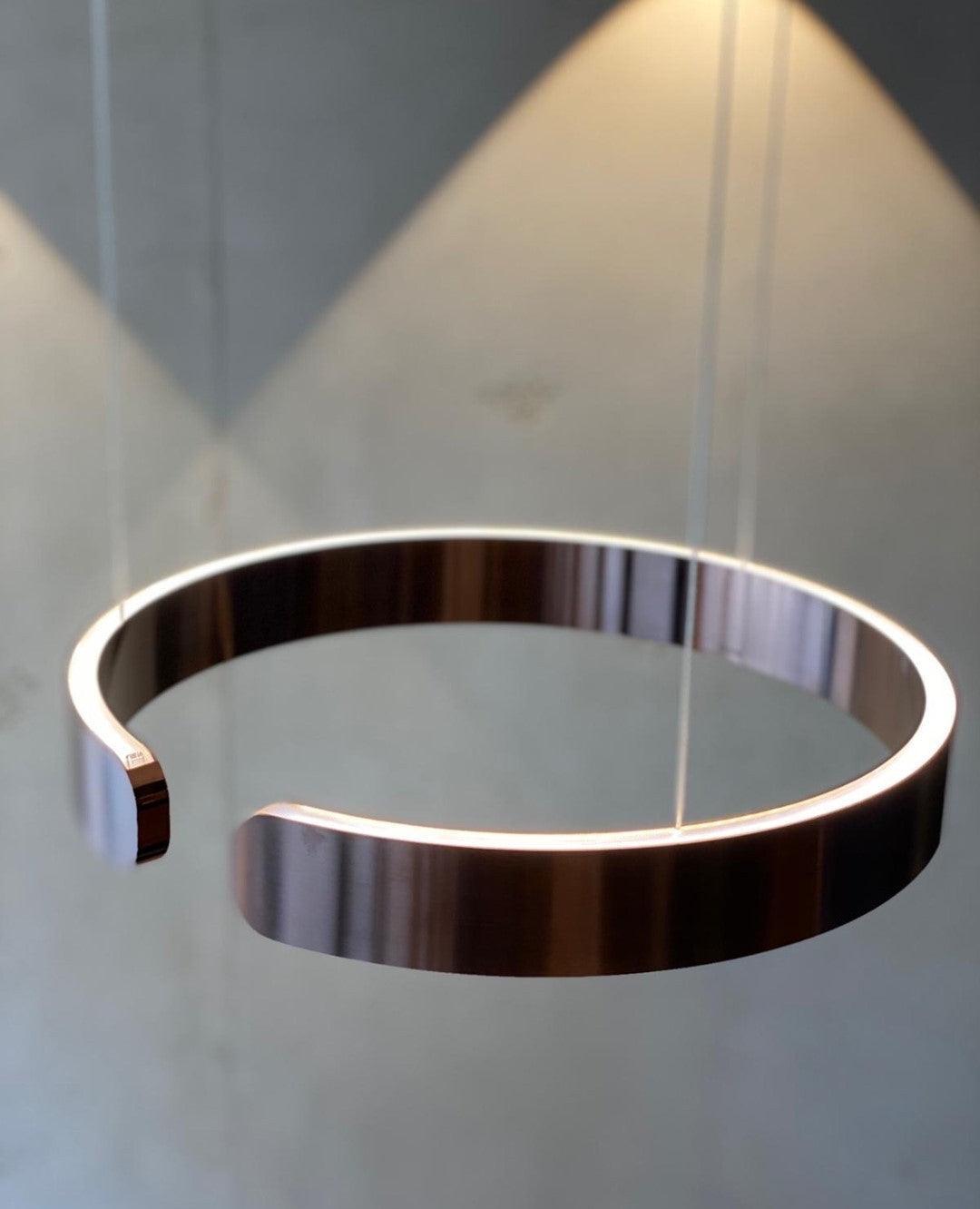 Ringe lampă suspendată