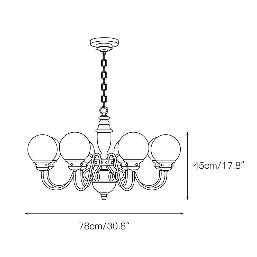Cirisiel candelabru