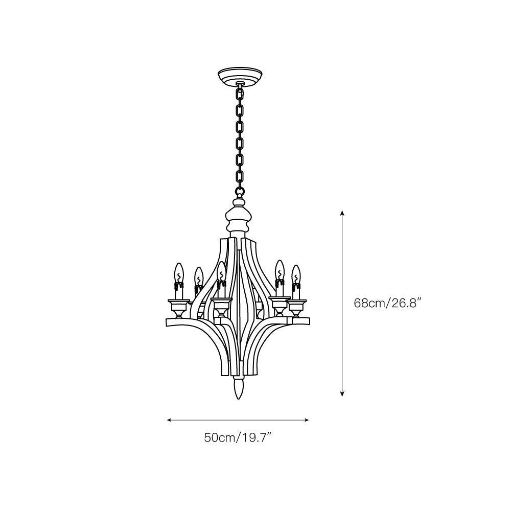 Wylie candelabru