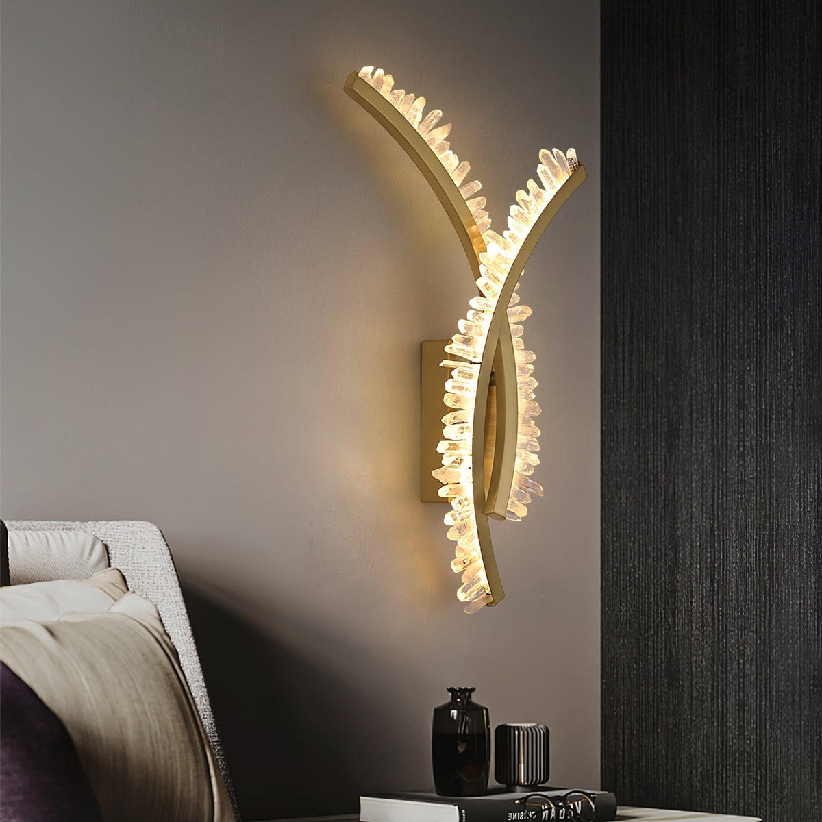 Celo aplică de perete din cristal, premium, în stil de artă nordică