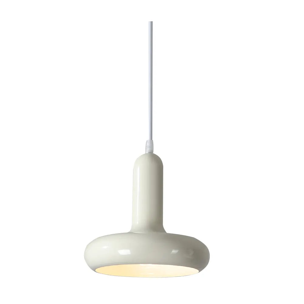 Arisha lampă suspendată crem și albă, modernă, minimalistă, pentru dormitor