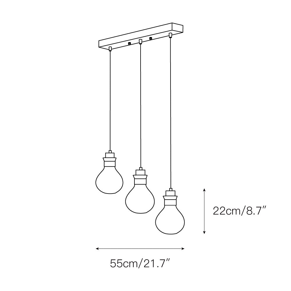 Teriivaine lampă suspendată