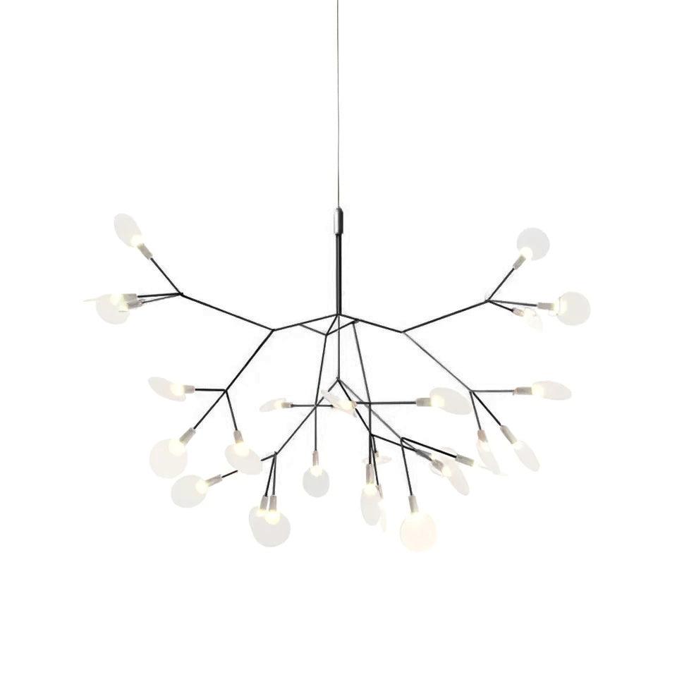 Candelabru negru Firefly LED