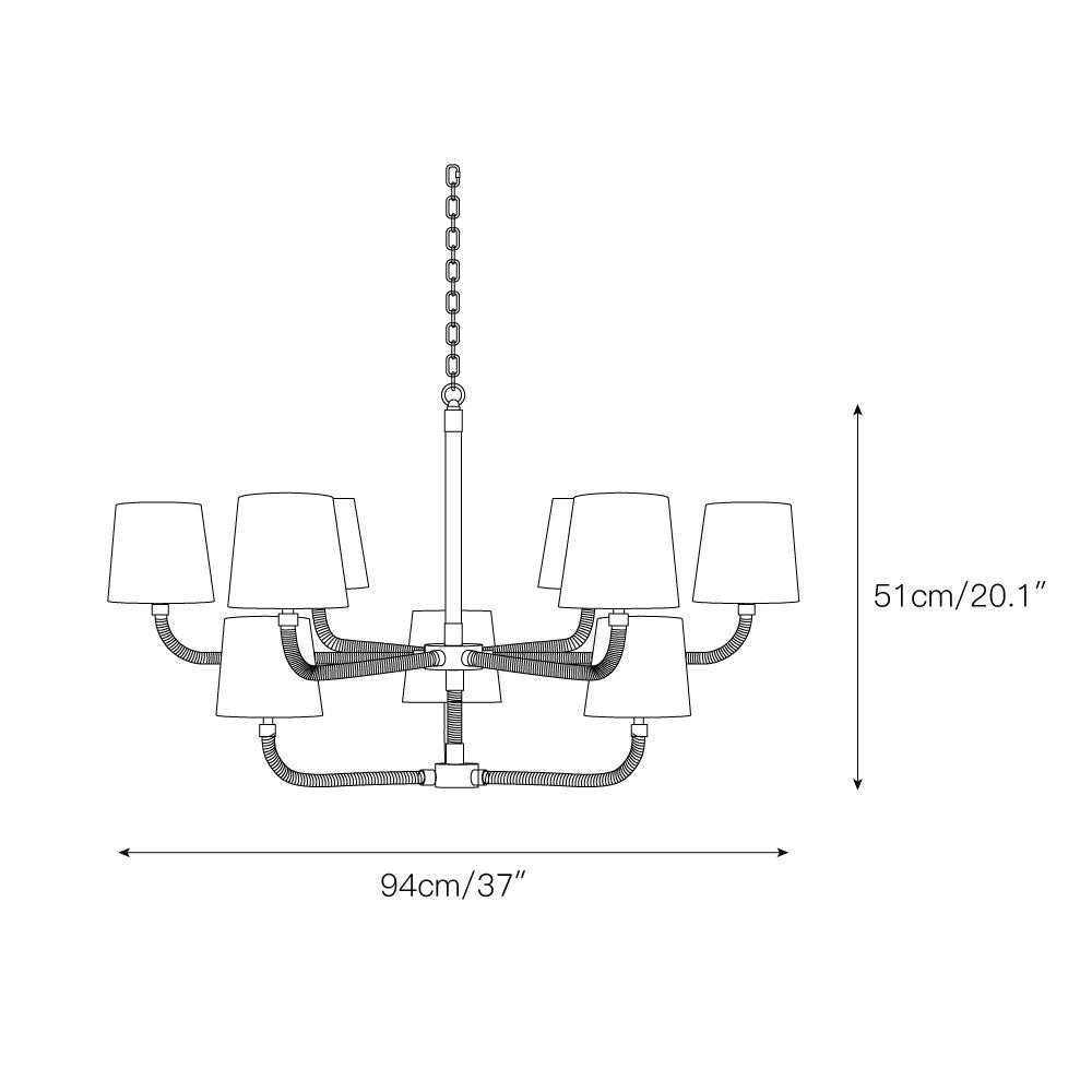 Briarie candelabru