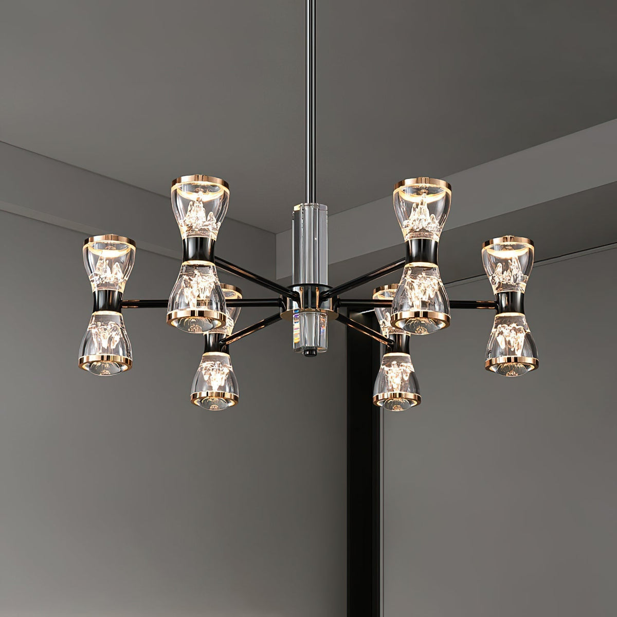 Zircon candelabru