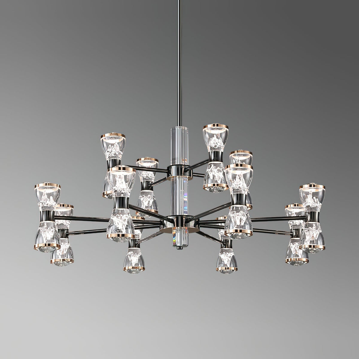 Zircon candelabru