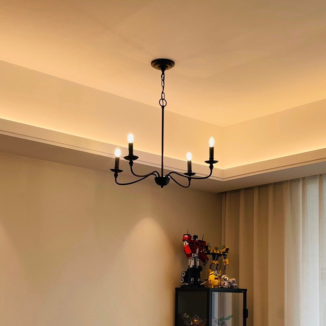 Orix candelabru din metal, retro, vintage, tip lumânare