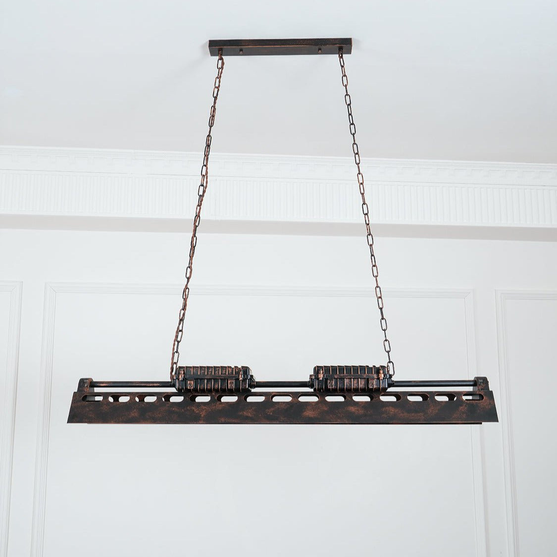 Noah candelabru  industrial Steampunk