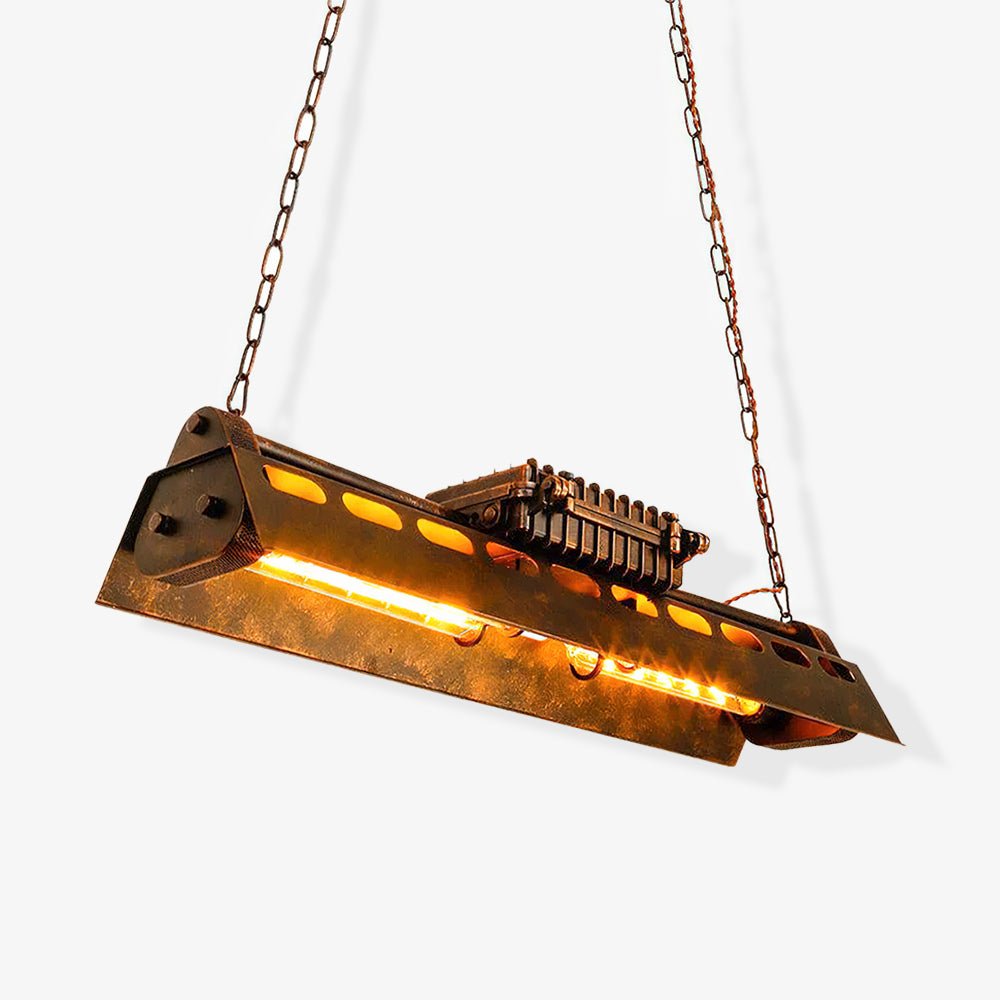 Noah candelabru  industrial Steampunk