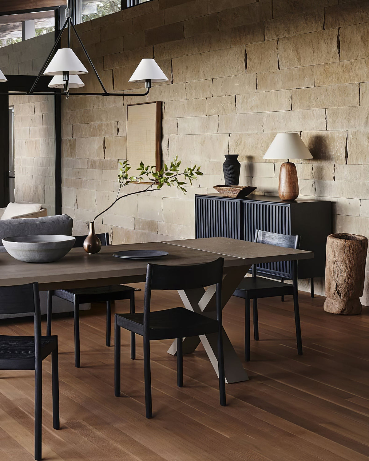 Lindenier lampă de masă din lemn