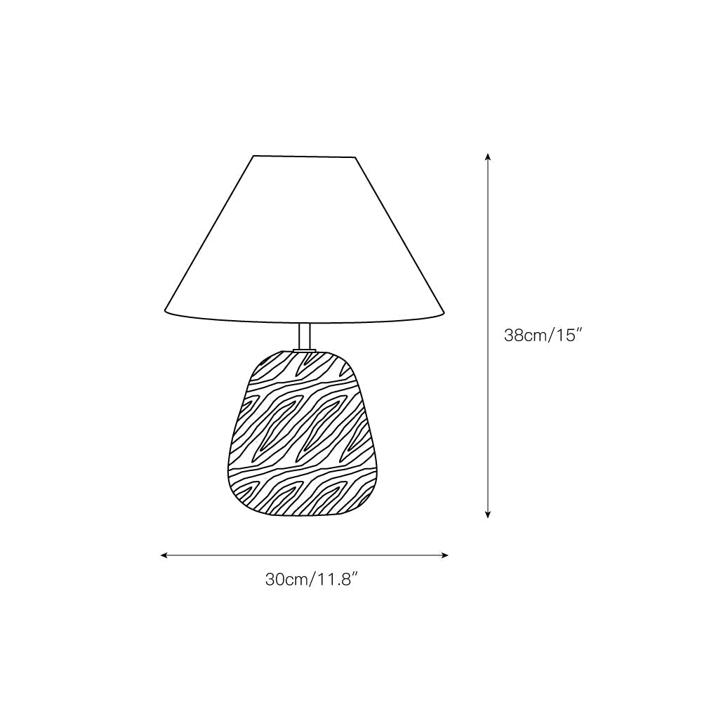 Lindenier lampă de masă din lemn
