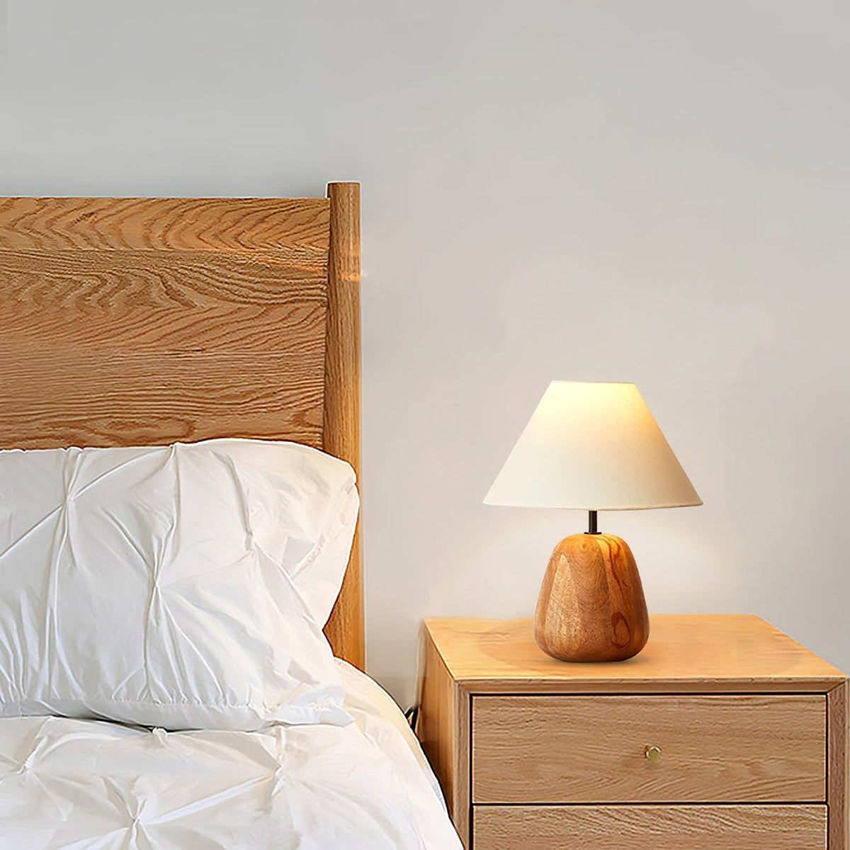 Lindenier lampă de masă din lemn