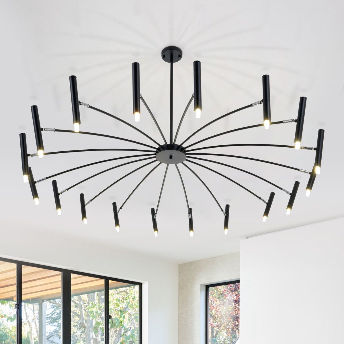 Lumaraine candelabru, industrial
