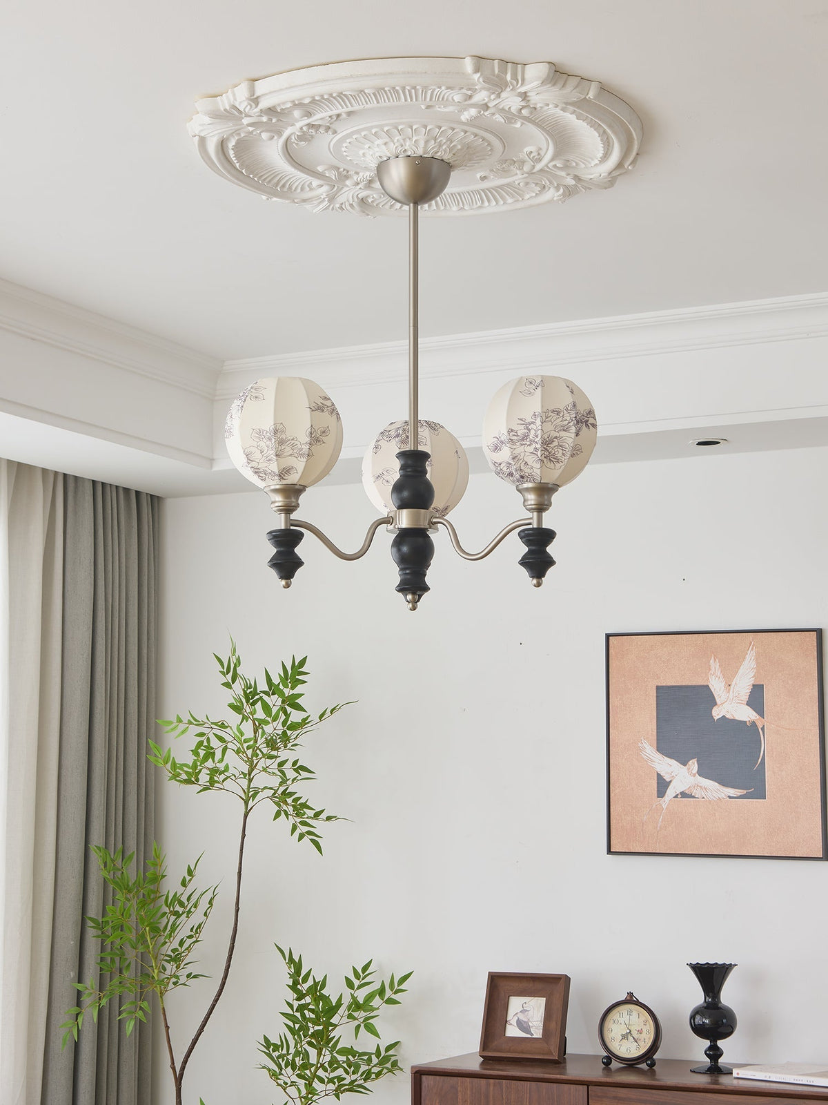 Osilan candelabru din lemn, tradițional, elegant, vintage