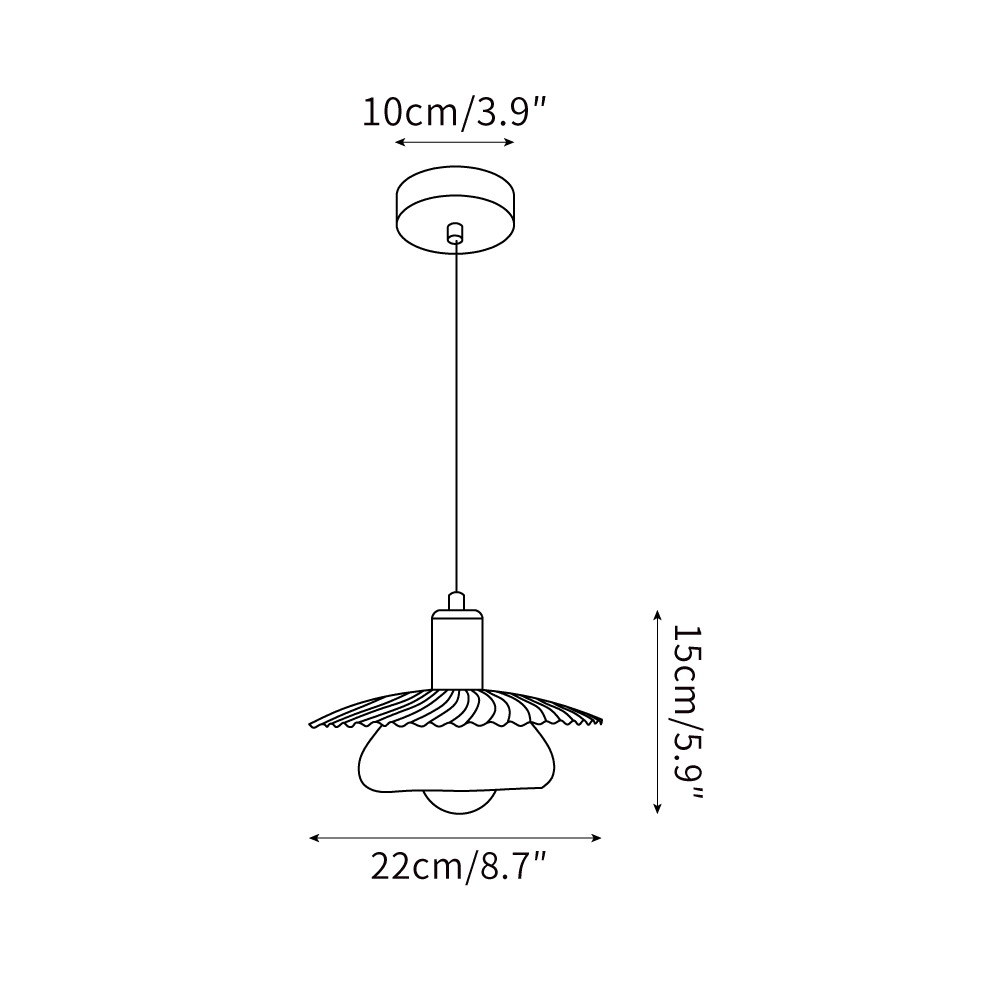 Elysor lampă suspendată